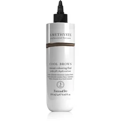 FarmaVita Amethyste Instant Colouring Fluid Farbmaske pro studené odstíny hnědé Farbton Cool Brown