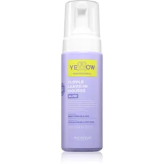 Yellow Professional Silver Purple Leave-In Mousse Haarschaum neutralisiert gelbe Verfärbungen