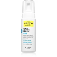 Yellow Professional Curls Curly Leave-in Mousse spülfreie Pflege Lockenpflege für lockiges Haar