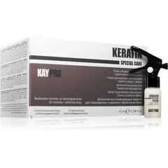 Kaypro Keratin Filler Fluid für beschädigtes Haar nur für professionellen Gebrauch 12x