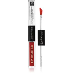 bellaoggi Lip Magnifier langlebiger, glänzender Lippenstift 2 in 1 Farbton Poppy Red