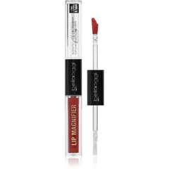 bellaoggi Lip Magnifier langlebiger, glänzender Lippenstift 2 in 1 Farbton Ruby Red