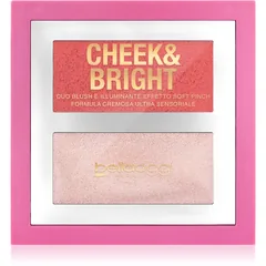 bellaoggi Cheek & Bright Rouge mit Aufheller Farbton Posh Rose