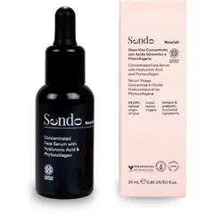 Sendo Nourish Concentrated Face Serum with Hyaluronic Acid & Phytocollagen Konzentrat mit Hyaluronsäure und Phyto-Kollagen