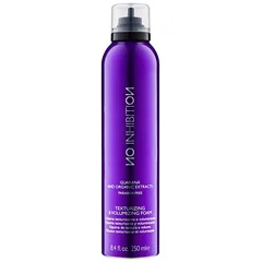 No Inhibition Guarana and organic extracts Texturizing & Volumizing Haarschaum für Volumen und Form