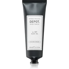 Depot 300 HAIR STYLING NO. 307 BLACK GEL Stylinggel für dunkles Haar