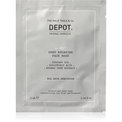 Depot NO. 807 RELAXING FACE MASK beruhigende und hydratisierende Maske für Herren 12x