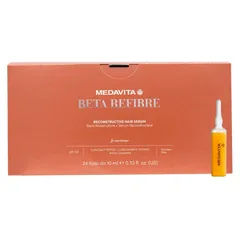 Medavita B-refibre Siero Ricostruttore 24fl x - Capelli Danneggiati sfruttati e impoveriti