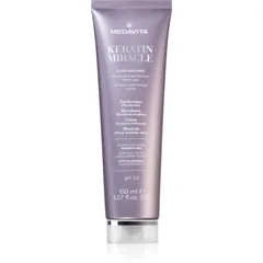 Medavita Keratin Miracle Sleek Hair Mask feuchtigkeitsspendende straffende Gesichtsmaske