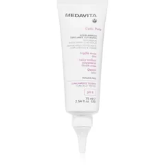 Medavita Cutis Pura Exfoliating Clay-Scrub Reinigungspeeling für das Gesicht und die Kopfhaut