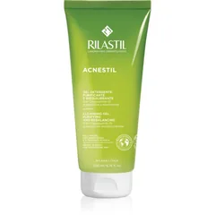 Rilastil Acnestil Reinigungsgel zur Reduktion der Talgproduktion für fettige Haut mit Neigung zu Akne