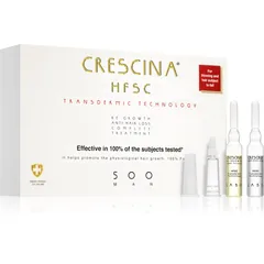 Crescina Transdermic 500 Re-Growth and Anti-Hair Loss Pflege zur Förderung des Haarwachstums und gegen Haarausfall für Herren 20x