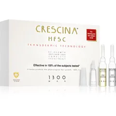 Crescina Transdermic 1300 Re-Growth and Anti-Hair Loss Pflege zur Förderung des Haarwachstums und gegen Haarausfall für Herren 20x