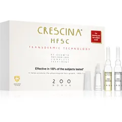Crescina Transdermic 200 Re-Growth and Anti-Hair Loss Pflege zur Förderung des Haarwachstums und gegen Haarausfall für Damen 20x