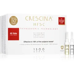 Crescina Transdermic 1300 Re-Growth and Anti-Hair Loss Pflege zur Förderung des Haarwachstums und gegen Haarausfall für Damen 40x