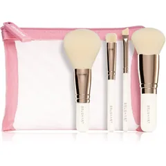 BrushArt Basic On-the-go Glam mini make-up brush set Reise-Pinselset mit Täschchen mini