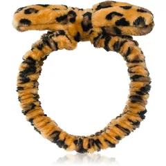 BrushArt Accessories Skincare headband kosmetisches Stirnband Leopard .