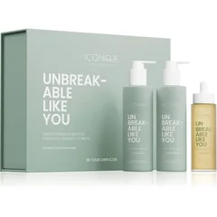 ICONIQUE Professional UNBREAKABLE LIKE YOU Length Strengthening Set Set zur Stärkung der Haare