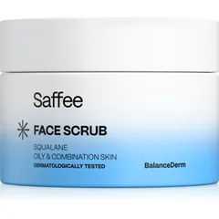 Saffee BalanceDerm Face Scrub Gesichtspeeling für fettige und Mischhaut