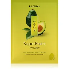 KORIKA SuperFruits Avocado - Nourishing Sheet Mask Nährende Tuchmaske