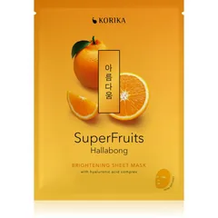KORIKA SuperFruits Hallabong - Brightening Sheet Mask Aufhellende Tuchmaske