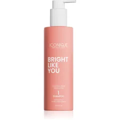 ICONIQUE Professional BRIGHT LIKE YOU Colour & Shine Protection Shampoo erneuerndes Shampoo für gefärbtes Haar