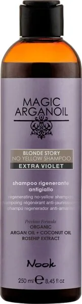 Nook Magic Arganoil No Yellow Shampoo Extra Violet