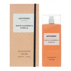 Notebook White Flowers Vanilla 100 ml