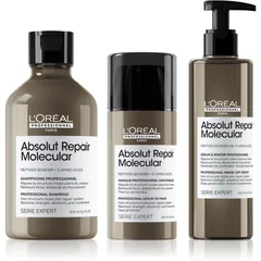 L’Oréal Professionnel Serie Expert Absolut Repair Molecular vorteilhafte Packung für beschädigtes Haar