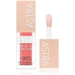 Astra Make-up Pure Beauty Juicy Lip Oil Pflegender Lipgloss Farbton 01 Peach