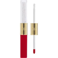 Dolce&Gabbana Make It Double! Lip Tint & Gloss Duo langlebiger, glänzender Lippenstift 2 in 1 Farbton 05 Cherry Jelly - Red & Clear Gloss 2x