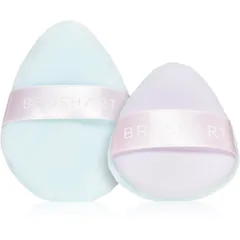 BrushArt Accessories 2-in-1 Powder and make-up puff set puderquaste .
