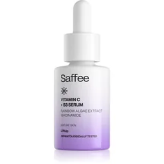 Saffee LiftUp Vitamin C + B3 Serum aufhellendes Serum gegen dunkle Flecken mit Vitamin C + B3