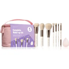 BrushArt Basic Complete Make-up kit brush set with pouch