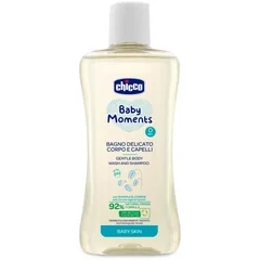 Chicco Baby Moments sanftes Shampoo für Kinder für haare und körper