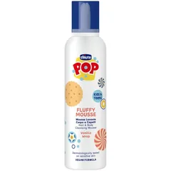 Chicco POP Fluffy Mousse Hair and Body Schaum Für Körper und Haar Vanilla wrap