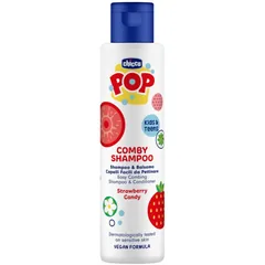 Chicco Pop Comby Shampoo & Conditioner Shampoo mit Conditioner Strawberry