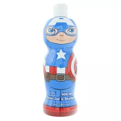 Marvel Captain America 2 In 1 Shower Gel Shampoo