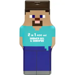Minecraft Shower Gel & Shampoo Sanftes Duschgel und Shampoo für Kinder