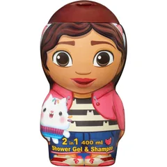 Gabby's Dollhouse 2D Kids Gentle Duschgel & Shampoo 2 in 1