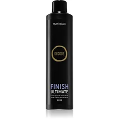 Montibello Decode Finish Ultimate Spray Haarspray mit extra starkem Halt widerstandsfähig gegen Luftfeuchtigkeit
