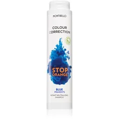Montibello Colour Correction Stop Orange Shampoo für aufgehelltes und blondes Haar neutralisiert die Messinguntertöne