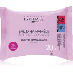 BYPHASSE Eau D Hamamelis Abschminktücher