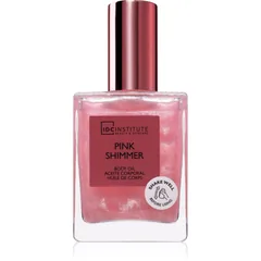 IDC INSTITUTE Shimmer Pink Glitzeröl für den Körper 45 ml