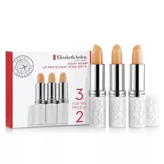 Elizabeth Arden Eight Hour Cream Lip Protectant Stick SPF15 Trio 3 x