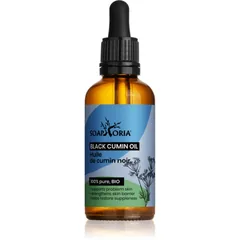 Soaphoria Organic Black Cumin Oil Öl aus Schwarzkümmel für problematische Haut, Akne