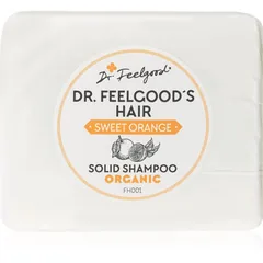 Dr. Feelgood Sweet Orange Organisches Shampoo als Waschstück