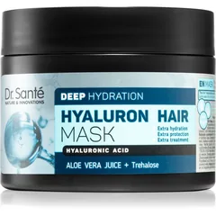 Dr. Santé Hyaluron tiefenwirksame feuchtigkeitsspendende Maske für trockenes Haar