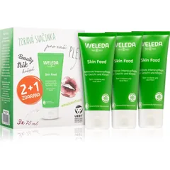 Weleda Skin Food universelle nährende Creme mit Kräutern für sehr trockene Haut 3x