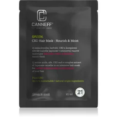 Canneff Green CBD Hair Mask regenerierende und feuchtigkeitspendende Maske für die Haare